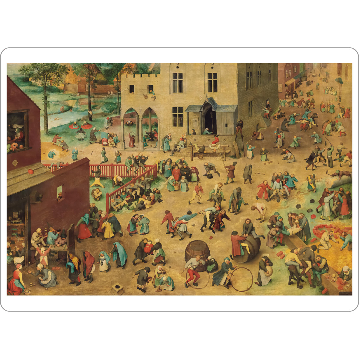 Tischset "Kinderspiele" artboxONE - Menschen