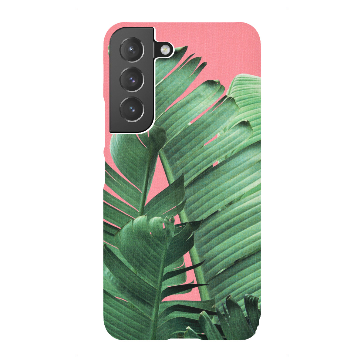 "Bananenblätter in Rosa"für Samsung Galaxy - Premium-Case Handyhülle artboxONE
