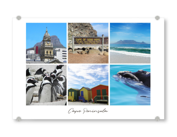 Acrylglasbild "Cape Peninsula @ ZA" artboxONE - Städte,Reise,Reise / Strand und Meer,Reise / Afrika,Reise / Länder