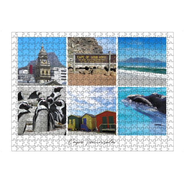 Puzzle Ravensburger "Cape Peninsula @ ZA" artboxONE - Städte,Reise,Reise / Strand und Meer,Reise / Afrika,Reise / Länder