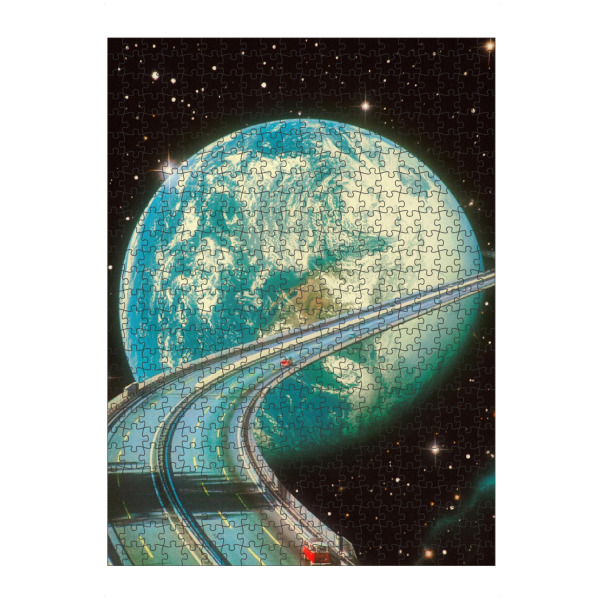 artboxONE Puzzle "Highway Home" artboxONE - Automobile,Für Papa,Galaxy