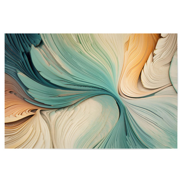 Poster "Wellenbewegung" artboxONE - Natur,Abstrakt,Architektur