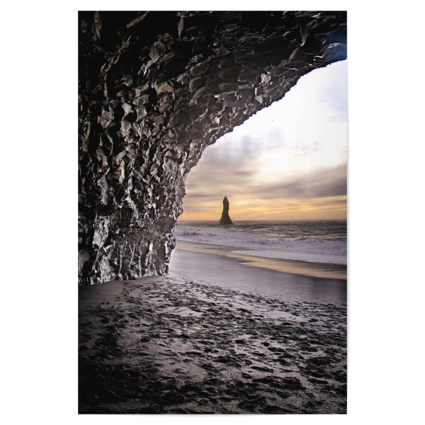 Poster "Black Coves Corner" artboxONE - Natur,Reise,Reise / Strand und Meer