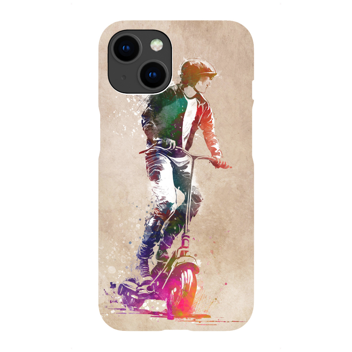 iPhone "Rollersportkunst A" Premium-Case Handyhülle artboxONE