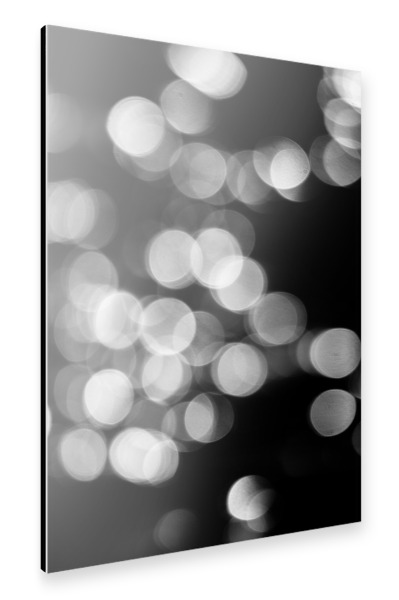 Alu-Dibond "Sparkly Black and White Glitter" 30x20 cm artboxONE