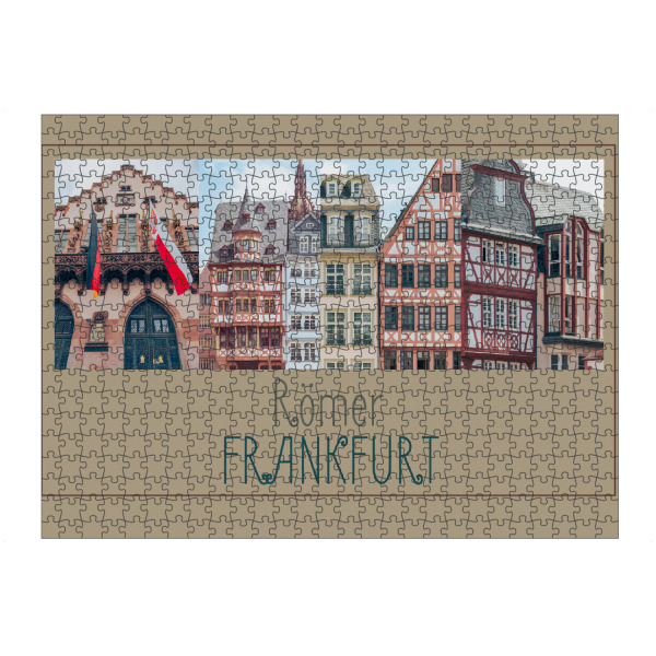 Puzzle Ravensburger "Römer FRANKFURT" artboxONE - Architektur,Städte / Frankfurt,Reise / Länder