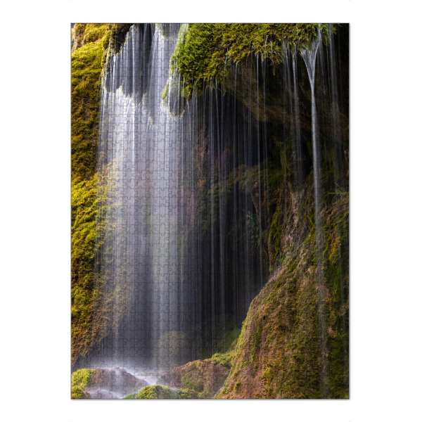 Puzzle Ravensburger "Wasserfall Schleierfall" artboxONE - Natur - Wasserfall,Bayern,Natur,Wasser,Landschaft - Bild wasserfall