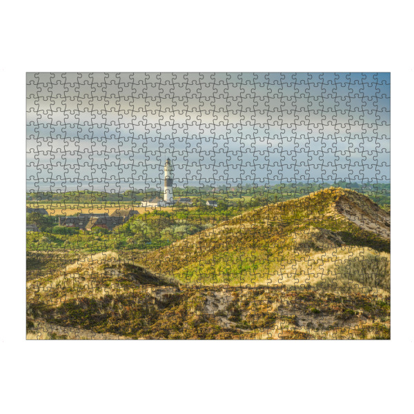artboxONE Puzzle "Sylt Aussicht von der Uwe-Düne" artboxONE - Natur,Reise,Reise / Strand und Meer