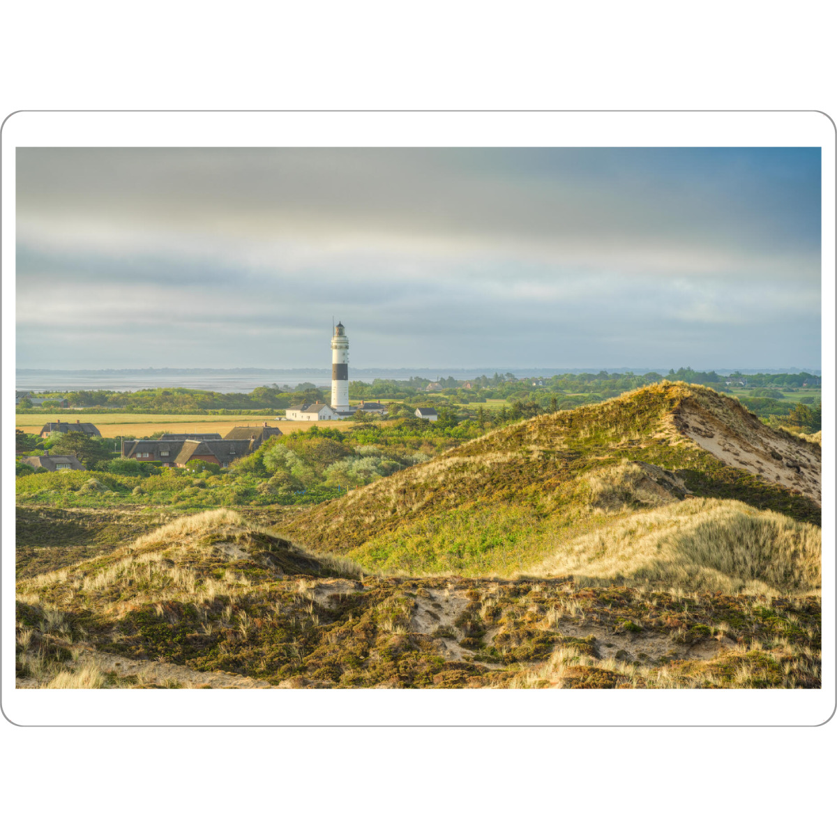 Tischset "Sylt Aussicht von der Uwe-Düne" artboxONE - Natur,Reise,Reise / Strand und Meer