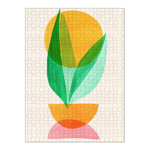 Puzzle Ravensburger "Sommer-Stack-Zusammenfassung" artboxONE - Natur,Floral,Abstrakt