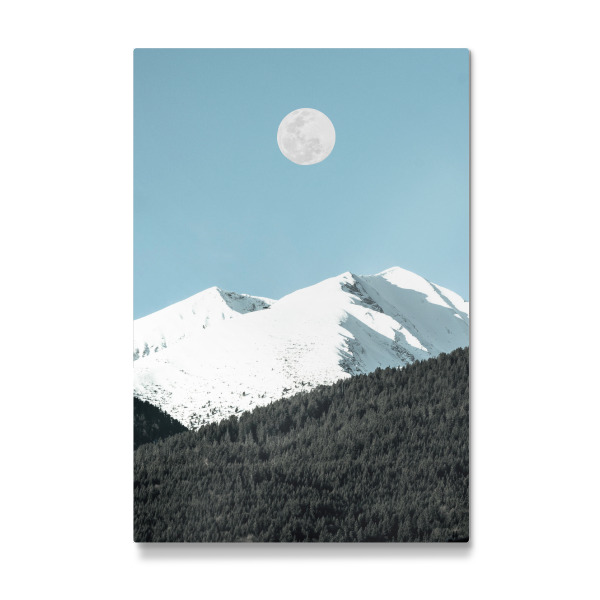 Galerie-Print "Vollmond in den Bergen" 30x20 cm artboxONE