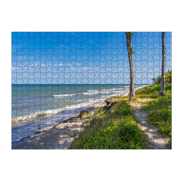 Puzzle Ravensburger "Meer, Wellen, Baum, Strand" artboxONE - Natur,Reise,Reise / Strand und Meer