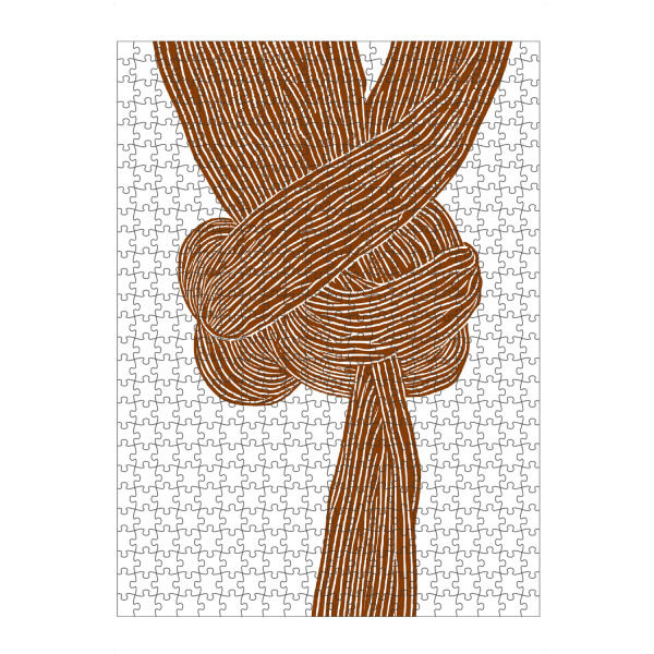 artboxONE Puzzle "Knots (Four)" artboxONE - Für Kinder,Abstrakt,Für Mama