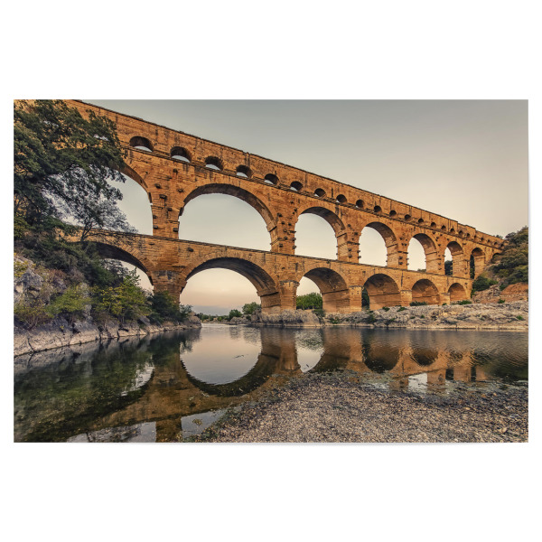 Poster 30x20 cm "Römisches Aquädukt" artboxONE - Architektur