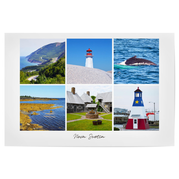 Poster "Nova Scotia Impressions" artboxONE - Natur,Reise,Reise / Strand und Meer,Reise / Länder