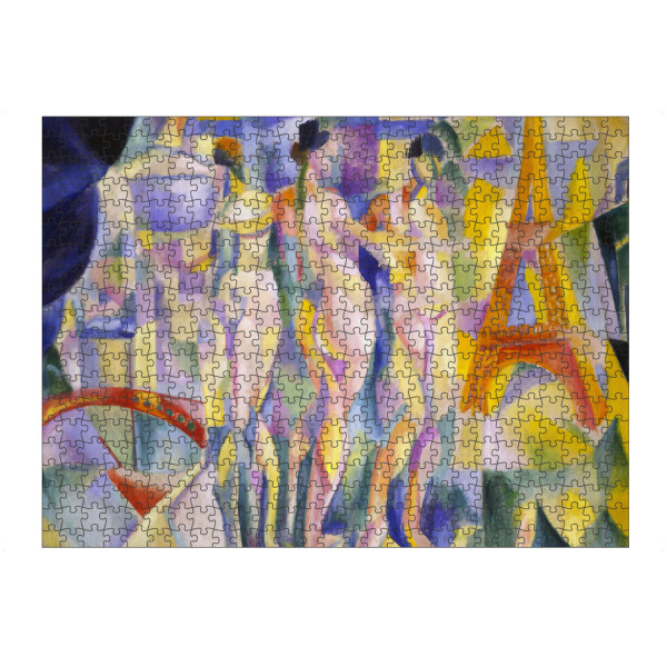 Puzzle Ravensburger "La Ville de Paris" artboxONE - Für Kinder,Abstrakt,Geometrie,Für Mama,Für Papa