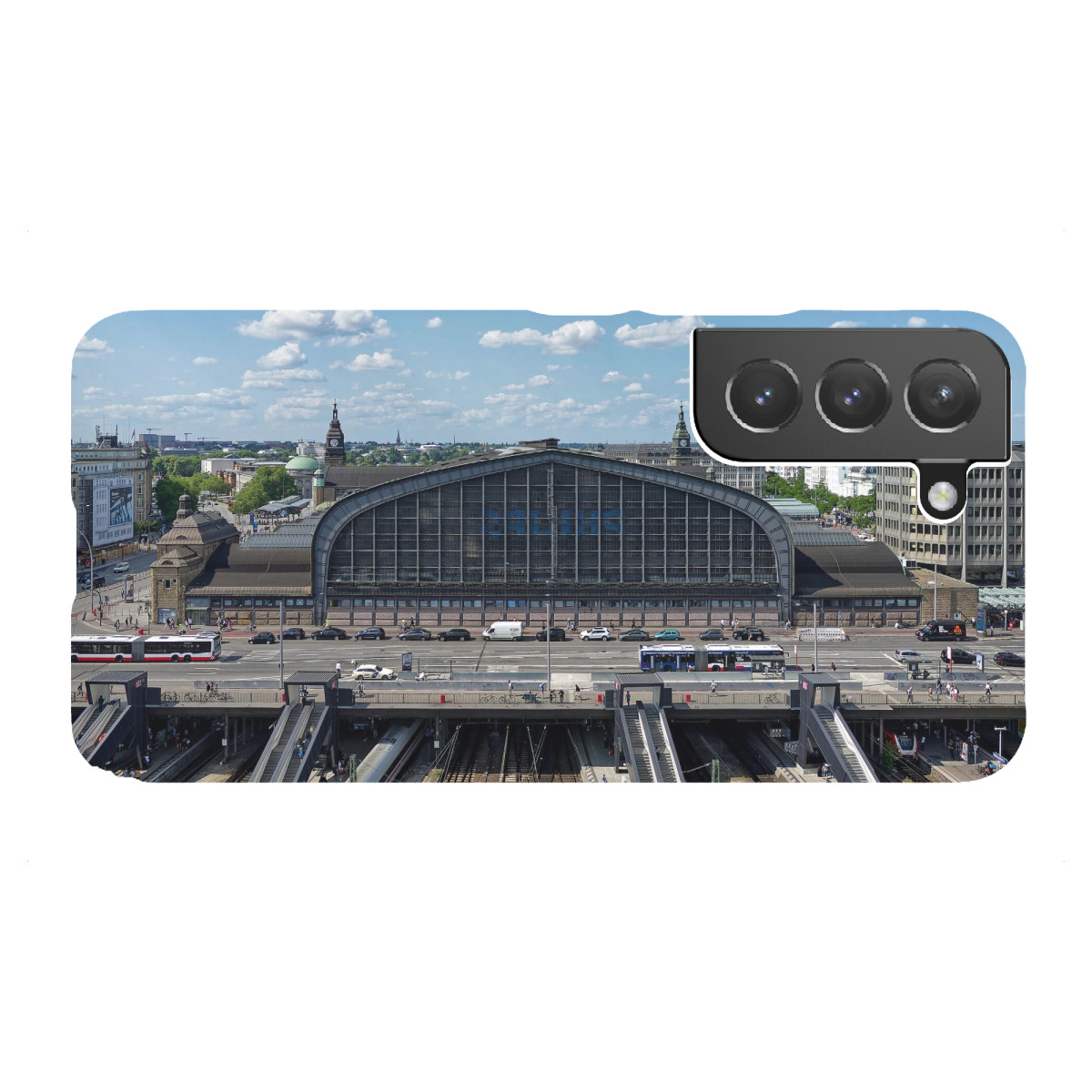 "Hauptbahnhof Hamburg - Südseite"für Samsung Galaxy - Premium-Case Handyhülle artboxONE
