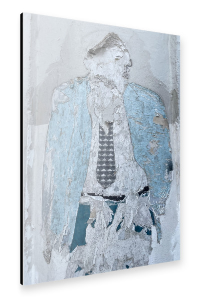 Alu-Dibond "Herr Schlips" 30x20 cm artboxONE