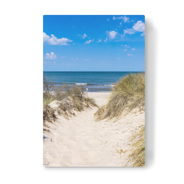 Leinwandbild "Wolken, Ostsee, Strand, Düne" artboxONE - Natur,Reise,Reise / Strand und Meer