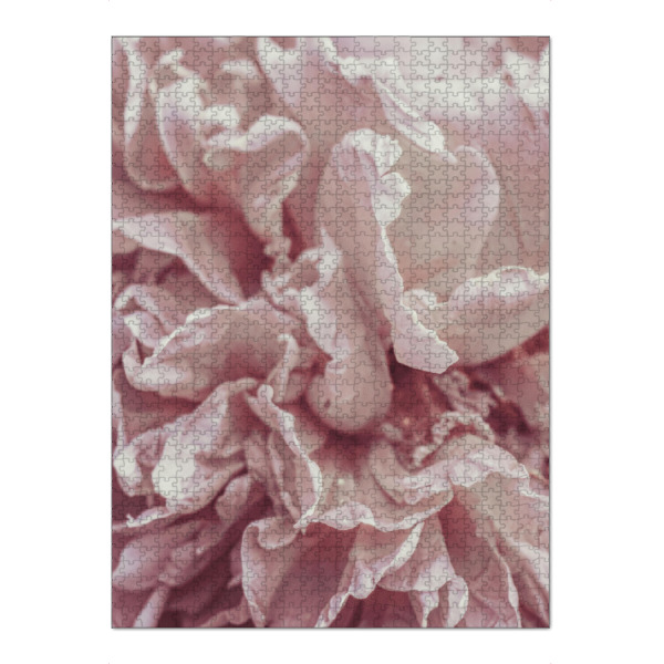 Puzzle Ravensburger "Hübsche rosa Blütenblätter" artboxONE - Natur,Floral,Für Mama