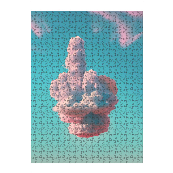 Puzzle Ravensburger "Verdammte Wolke" artboxONE - Natur,Lustig