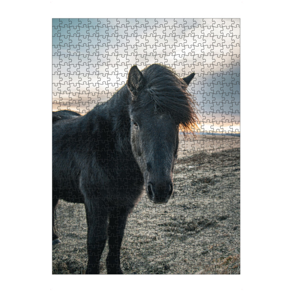 Puzzle Ravensburger "Sonnenuntergangspferd" artboxONE - Natur,Reise,Tiere