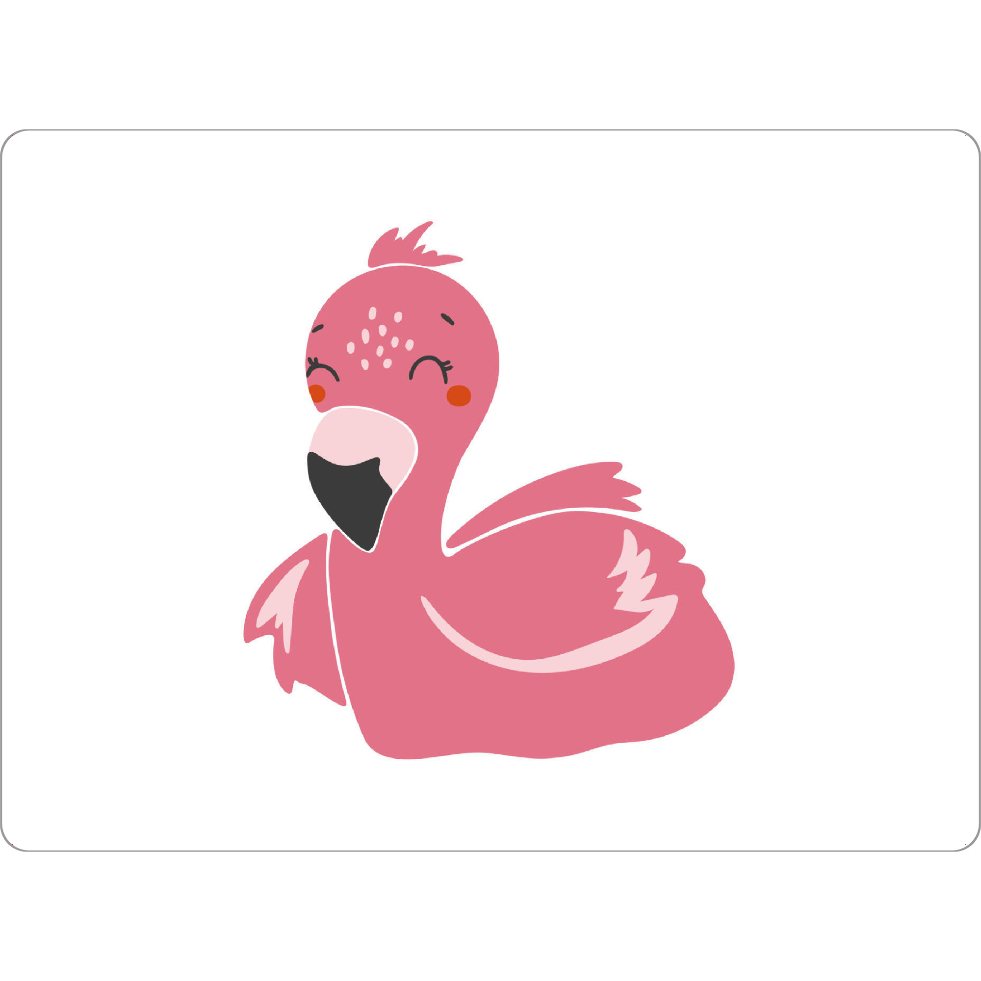 Tischset "Rosa Flamingo-Tier" artboxONE - Für Kinder,Tiere