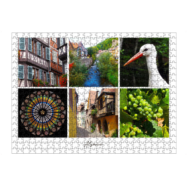 artboxONE Puzzle "Elsass Impressionen" artboxONE - Städte,Reise,Architektur,Reise / Länder