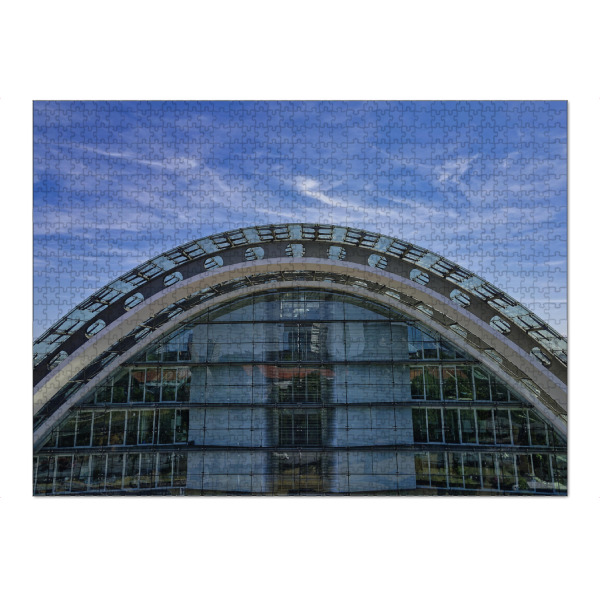 Puzzle Ravensburger "Hamburg - Berliner Bogen; Oben" artboxONE - Städte,Städte / Hamburg,Reise,Architektur,Reise / Länder