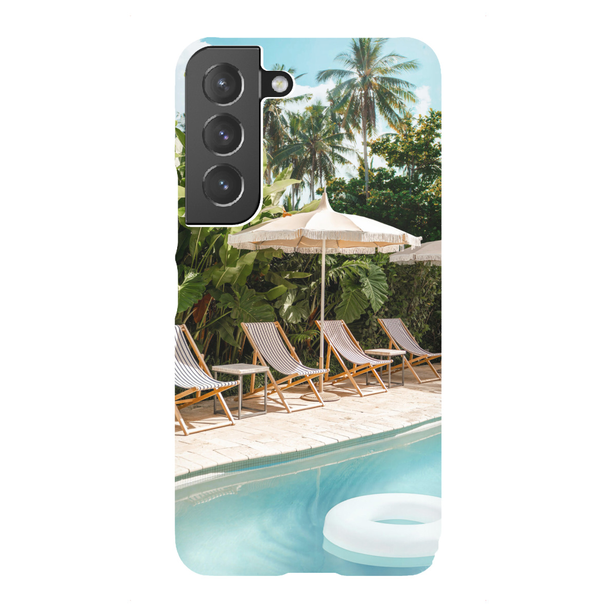 "Dschungel am Pool"für Samsung Galaxy - Premium-Case Handyhülle artboxONE
