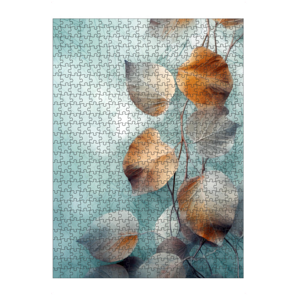 artboxONE Puzzle "Blumenblätter Kunst C" artboxONE - Floral - Natur,Blumen,Blumen,Botanisch,Blätter,Blatt,Blumen - Bild natur