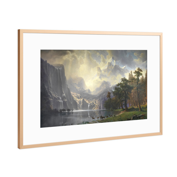 Poster mit Rahmen Kupfer "In der Sierra Nevada" artboxONE - Natur,Reise,Reise / Länder,Für Mama,Für Papa