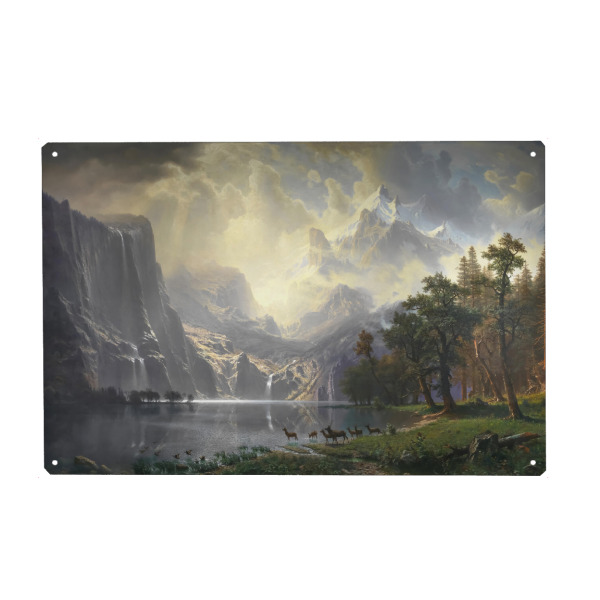 Metall Poster "In der Sierra Nevada" artboxONE - Natur,Reise,Reise / Länder,Für Mama,Für Papa