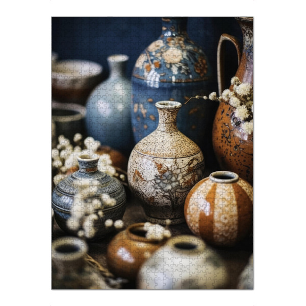 Puzzle Ravensburger "Moroccan Still Life (Fourteen)" artboxONE - Reise,Für Mama,Für Papa