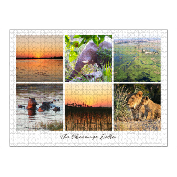 Puzzle Ravensburger "Okavango Delta Impressions" artboxONE - Natur,Reise,Tiere,Reise / Afrika,Reise / Länder