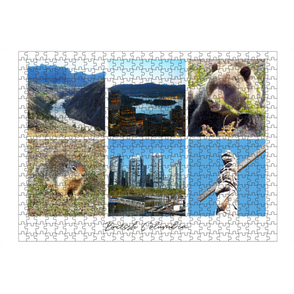 artboxONE Puzzle "British Columbia Impressions" artboxONE - Natur,Reise,Architektur,Reise / Länder