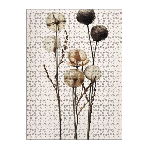 Puzzle Ravensburger "Glass Ball Flowers" artboxONE - Floral,Abstrakt,Für Mama