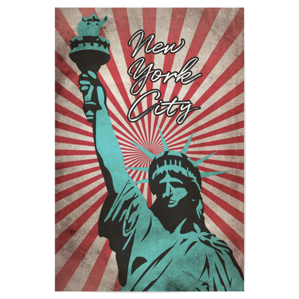 Poster 30x20 cm "NYC Statue of Liberty" artboxONE - Städte,Städte / New York,Reise,Architektur,Reise / Länder