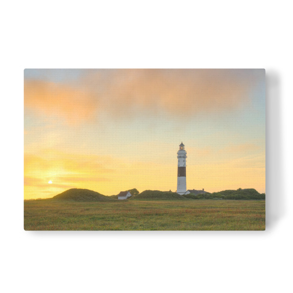 Leinwandbild "Sylt Leuchtturm Langer Christian" artboxONE - Natur,Reise,Architektur