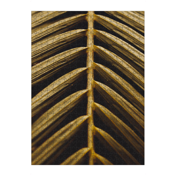 Puzzle Ravensburger "Goldenes Palmblatt" artboxONE - Natur,Reise,Reise / Strand und Meer