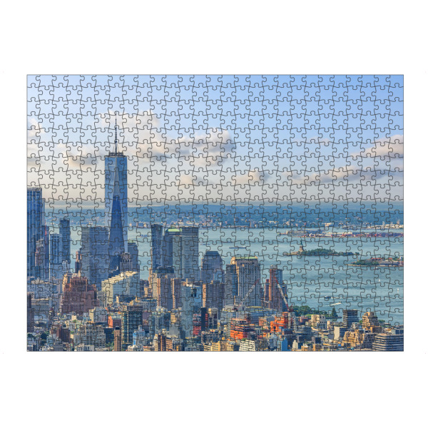 Puzzle Ravensburger "Süßes Licht in New York" artboxONE - Städte,Städte / New York,Reise,Architektur,Reise / Länder
