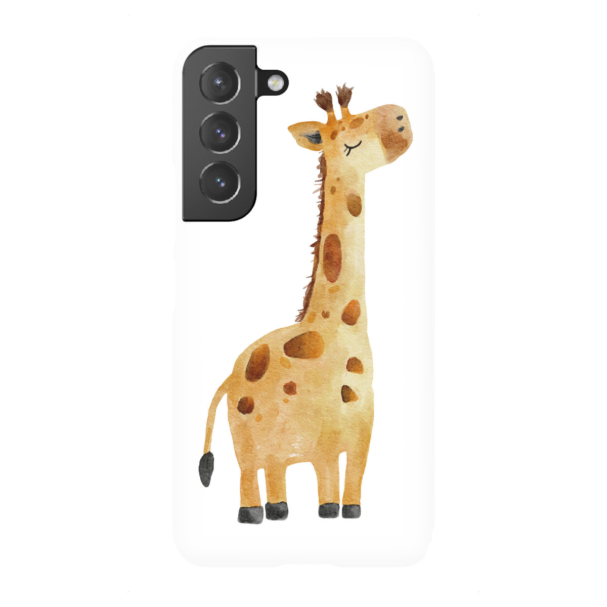 "Aquarell-Giraffen-Design"für Samsung Galaxy - Premium-Case Handyhülle artboxONE