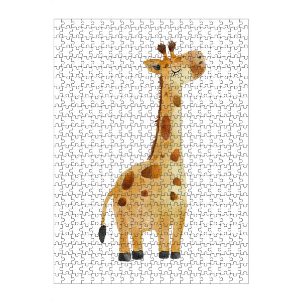 artboxONE Puzzle "Aquarell-Giraffen-Design" artboxONE - Für Kinder,Tiere