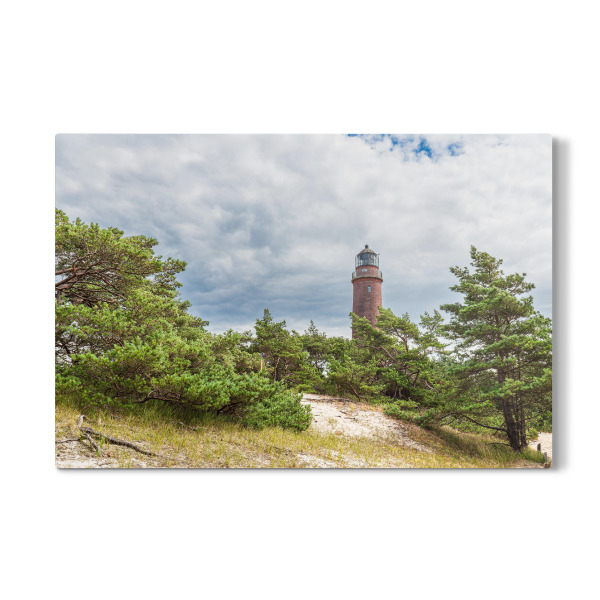 Galerie-Print "Bäume, Leuchtturm, Wolken" 30x20 cm artboxONE