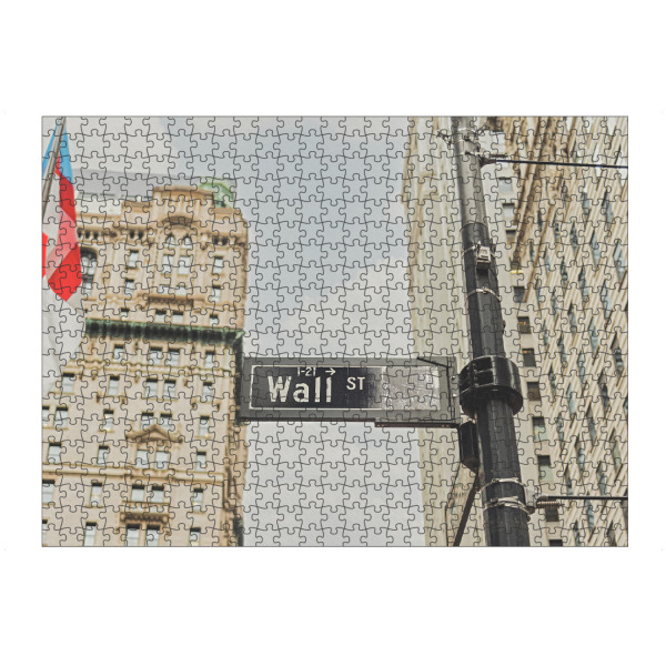 artboxONE Puzzle "Hinweis Wall Street" artboxONE - Städte / New York,Architektur,Reise / Länder