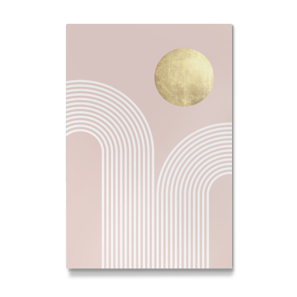 Galerie-Print "Lines and gold A" 30x20 cm artboxONE