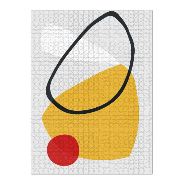 Puzzle Ravensburger "Abstrakte Formen J" artboxONE - Abstrakt,Geometrie