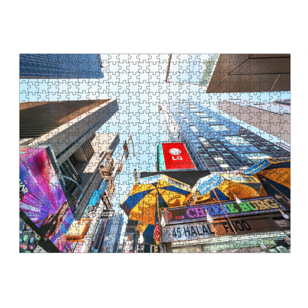 Puzzle Ravensburger "New Yorker Straßenansicht" artboxONE - Städte,Städte / New York,Reise,Architektur,Reise / Länder