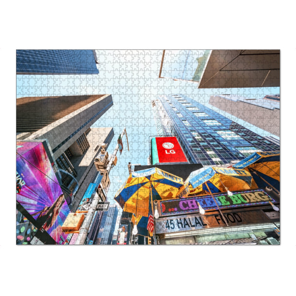 Puzzle Ravensburger "New Yorker Straßenansicht" artboxONE - Städte,Städte / New York,Reise,Architektur,Reise / Länder