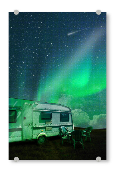 Acrylglasbild "Dream Night" artboxONE - Natur,Reise,Galaxy